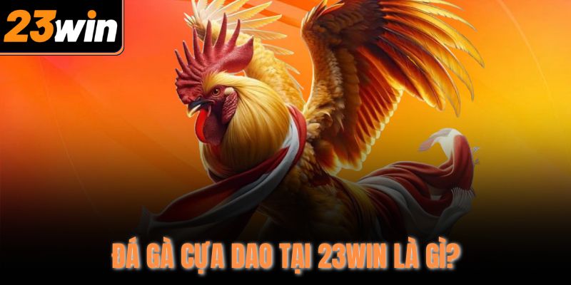 Đá gà cựa dao tại 23WIN là gì?